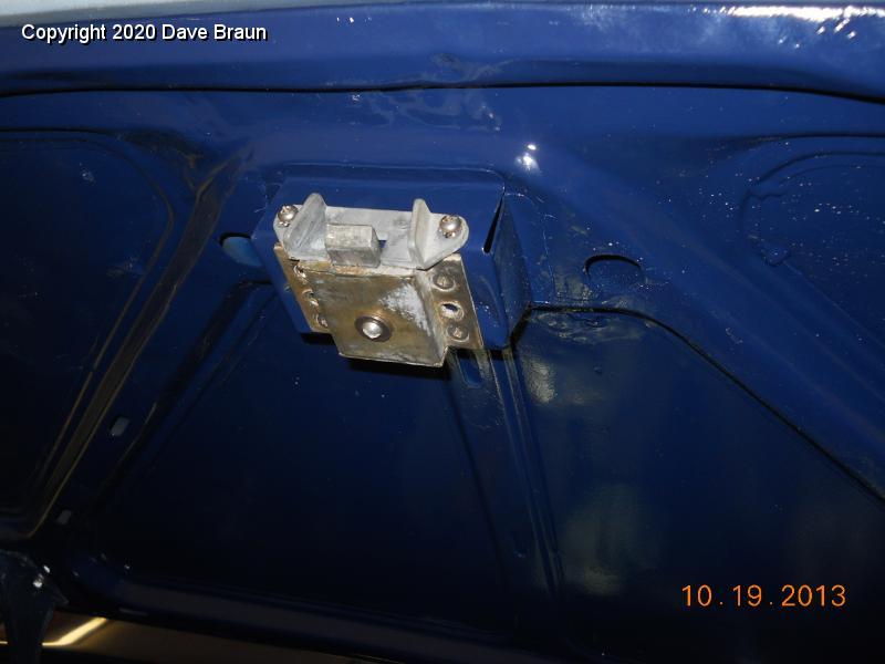 and Boot Panels/Boot latch installed